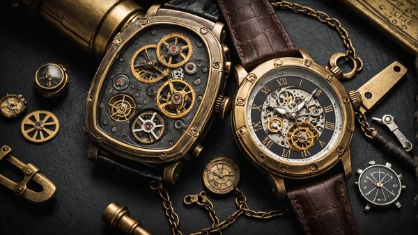 Discover top steampunk clothes, watches, decors and accessories